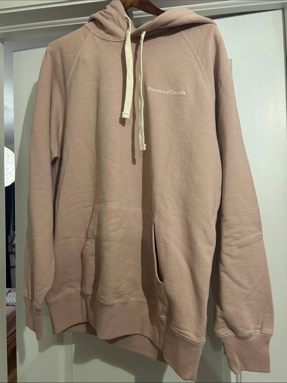 Province of Canada Light Dusty Pink Hoodie Sweater